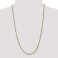 thumbnail image 2 of 14K Yellow Gold 3mm Concave Anchor Chain Female Adult Necklace Necklace Jewelry 18", 2 of 5