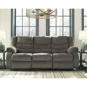 Signature Design by Ashley Tulen Reclining Sofa in Gray