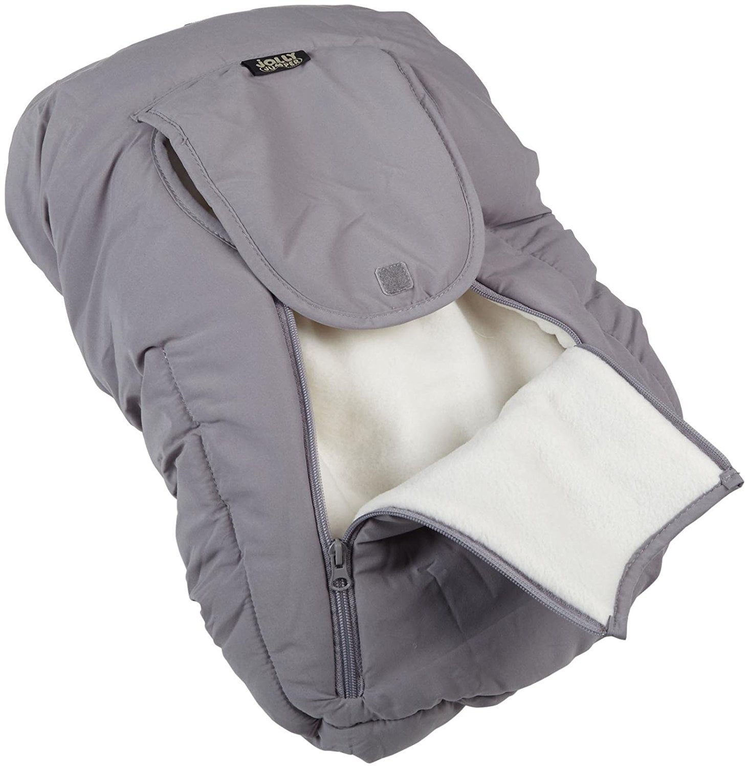 Jolly Jumper Arctic Sneak-A-Peek Car Seat Cover - Gray | Walmart Canada