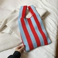 thumbnail image 4 of Bandolera para mujer con estampado de rayas Hugo, 4 of 10