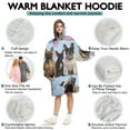 thumbnail image 5 of Wearable Oversized Blanket,French Bulldogs Wearable Blanket Hoodie for Adults,Cozy Hooded Blankets with Super Pockets,Super Warm Fuzzy Pullover for Women & Men, 5 of 6