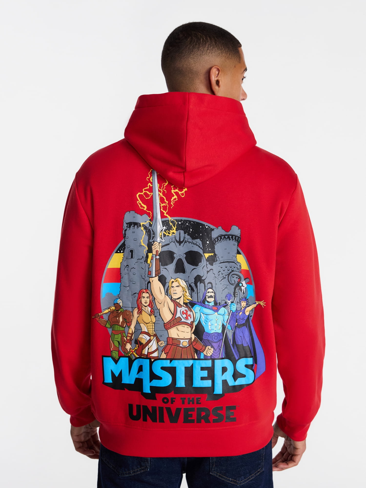 Masters of the Universe Men's and Big Men's Castle Grayskull Graphic Hoodie, Sizes S-3XL