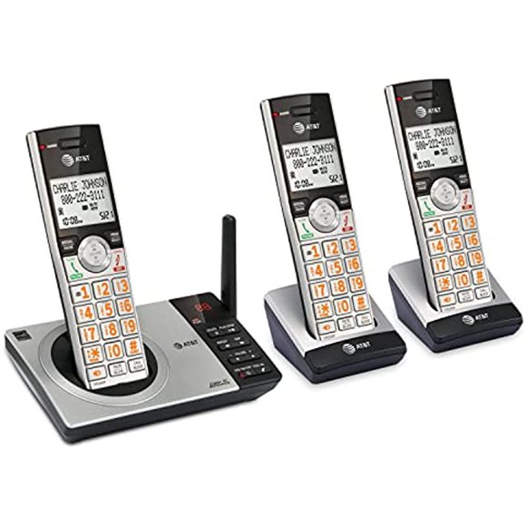 Cordless Phones 3 Handsets