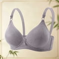 thumbnail image 6 of Bixock Plus Size Bra for Women No Underwire Wireless Seamless Tank Bra Fixed Cups Abjustable Wide Straps Thin Soft Support Everyday Women Under Wear, 6 of 6