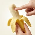thumbnail image 3 of Banana Stress Toys Banana Stretchy Toys Stress Relief Balls Back to School Classroom Student Gifts Tiny Party PU Squeeze Balls for Valentine Easter Stocking Stuffers, 3 of 5