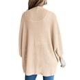 thumbnail image 3 of ZAXARRA Manteau Cardigan Femme Blouse à Manches Longues, 3 of 8