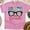 Azalea, variant on Unisex Spring Break 2025 T-Shirt, Sunglasses Beach Graphic Tee, White, Size S