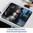 thumbnail image 6 of Snowman Printed Gaming Mousepad Desk Mat, Non-Slip Rubber Bottom Mouse Mat 8.3x9.8 Inch - Suitable for Office and Gaming, 6 of 6