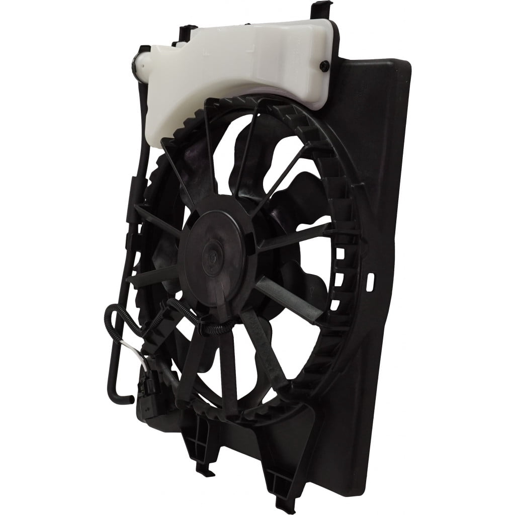 For Kia Rio 2018 2019 2020 Dual Radiator And Condenser Fan Assembly | One Blade | Replacement For HY3115161 | 25380H9050