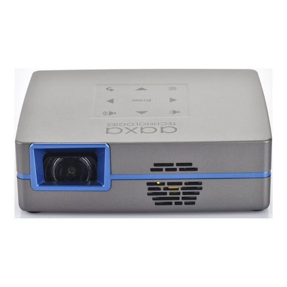 AAXA SLC450 - Projecteur LCOS - 450 LED lumens - Full HD (1920 x 1080) - 16:9 - 1080p - Wi-Fi - Gris Argent
