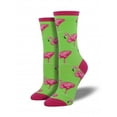 thumbnail image 2 of Ladies Flamingo Graphic Socks, 2 of 2
