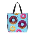 thumbnail image 1 of Balery Donuts Bolsa de Mano para Mujeres con Cremallera, Bolsa de Gimnasio con Compartimentos, Bolsa para Laptop, Bolsa para Trabajo, 1 of 6