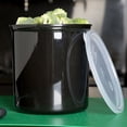thumbnail image 3 of Carlisle 034203 Black 2.7 Qt. Poly-Tuf Round Crock with Lid, 3 of 3