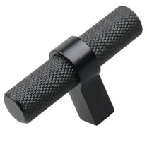 2-1/4 in. European Knurled Solid Steel Cabinet T-Bar