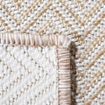 thumbnail image 5 of SAFAVIEH Hampton Hoyt Zig-Zag Indoor/Outdoor Area Rug, Beige/Ivory, 4' x 6', 5 of 9