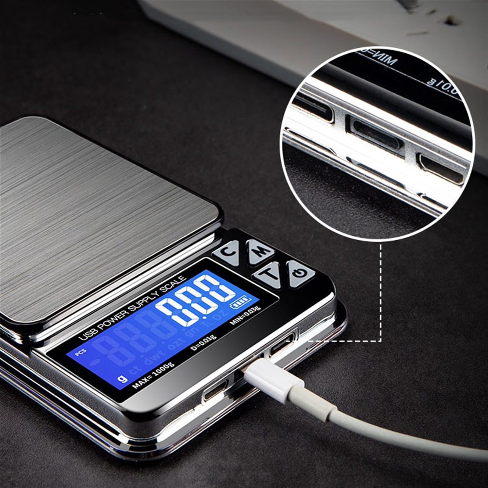 0.01g High-precision Electronic Scales Home Use Small Accurate Grams Scale Tea Weighing Commercial Jewelry Scale Balance Scales