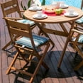 thumbnail image 2 of Set 2 Sillas de Madera Merkatari Madera Solida Plegables, 2 of 5