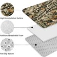 thumbnail image 5 of Autumn Camo Tree Branches Pattern Bathroom Rugs Sets 3 Piece,Toilet Cover Set,Absorbent Non Slip Bathroom Mats Sets with U-Shaped Contour Rug Toilet Rug Set, 5 of 5