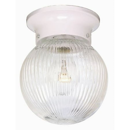 6 Light Ceiling Light - Nuvo Lighting 76/257 1 Light Flush Mount Indoor Ceiling Fixture - 6 Inches Wide