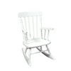 Deluxe Child's Spindle Rocking Chair (White)