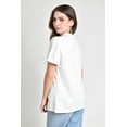 thumbnail image 3 of Blusa basica Roman Fashion /Juvenil, 5125 (Blanco) blanco G, 3 of 5