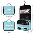 thumbnail image 3 of Cinnamoroll Hanging Travel Toiletry Bag Makeup Cosmetic Bag Organizer for Women Girls, 3 of 7