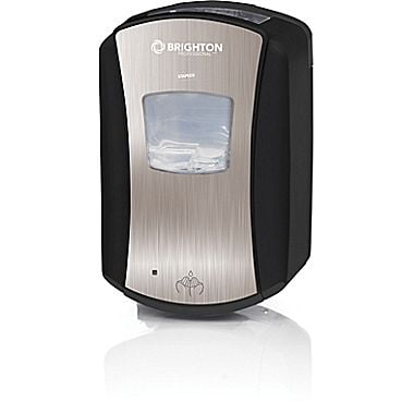 Brighton Professional Ltx 12 Black Chrome Touch Free Foam Soap Brighton Professional Ltx 12 Black Chrome Touch Free Foam Soap Dispenser Each
