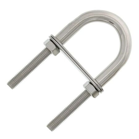 

Stainless U-Bolts With Oversized Head
