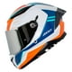 thumbnail image 1 of Casco para motociclista talla XL integral Panther prestige A4 naranja fluor amarillo Axxis naranja, 1 of 4