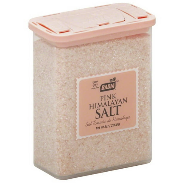 Badia Pink Himalayan Salt 8 Oz Pack Of 12 Walmart Com