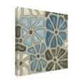 thumbnail image 2 of Trademark Fine Art 'Tiled Petals I' Canvas Art by Karen Deans, 2 of 4