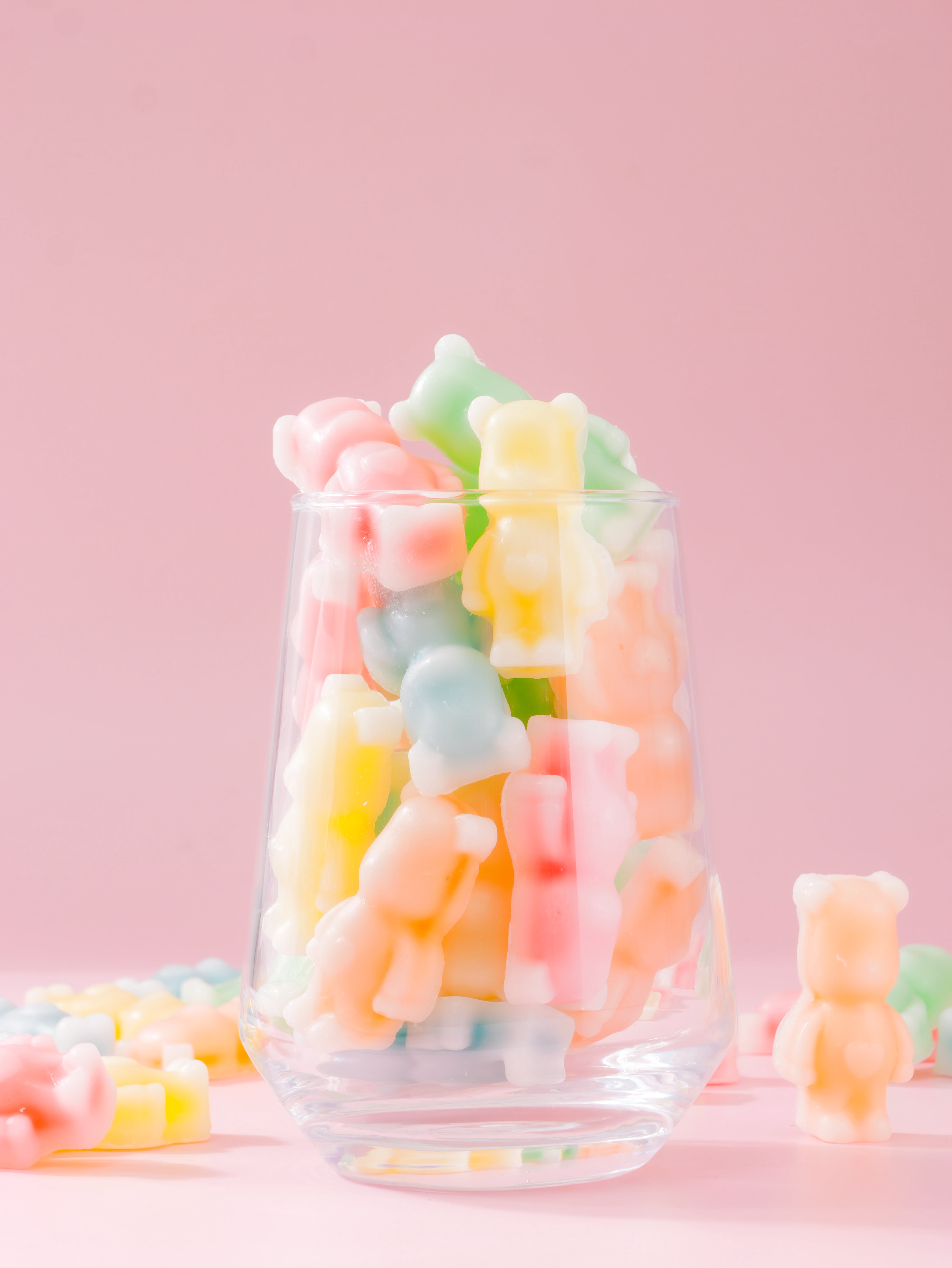 GummyGlow Fruity Bears Wax Candy, 12oz Bag Gluten Free - Chewy Retro Sweets with 5 Fruity Flavors, Ideal for ASMR Snacks, Viral TikTok Treats, Novelty Vintage Treats, Parties & Gifts