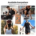 thumbnail image 7 of Pofeuu Autumn Pumpkins Gingham Print Men's Muscle T-Shirt, Sleeveless, Muscle Tank, Classic Muscle Tee Top For Men Casual Sleeveless Muscle T-Shirt Trendy Clothes-Small, 7 of 7