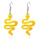 thumbnail image 1 of Pendientes acrílicos transparentes en forma de serpiente Yashi, 1 of 5