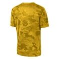 thumbnail image 6 of Yellow Rooster Men's Moisture Wicking CamoHex Polyester T-Shirts Gold XL, 6 of 8