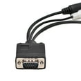 thumbnail image 4 of Gwong Electrónica VGA a S-Video 3 RCA Composite AV TV Out Adaptador Convertidor Cable para PC Laptop, 4 of 6