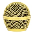 thumbnail image 2 of Cabezal de Rejilla de Micrófono de Malla, Construido para Durar, Rejilla de Micrófono de Repuesto Resistente A Abolladuras, Material de Acero inoxidable, adecuado para SM58S, 2 of 7