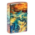 thumbnail image 2 of Zippo Colorful Design 540 Tumbled Brass Pocket Lighter, 2 of 6