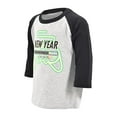 thumbnail image 2 of Unique Baby Boys New Year Loading Baseball T-Shirt (8Y, Grey), 2 of 5