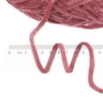 thumbnail image 6 of Uxcell 1 Skein Velvet Yarn Chenille Yarn 100g/3.5oz 87 Yards 6# Super Bulky Polyester Soft Blanket Yarn Light Red, 6 of 7