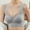 Gray, variant on Womens Bras for Older Women Seamless Wireless Posture Correcting Push Up No Underwire Anti Sagging Full Coverage Lightweight Ice Silk Bra Comfy Mesh Soft Padded Back Smoothing Bra, Black 2XL
