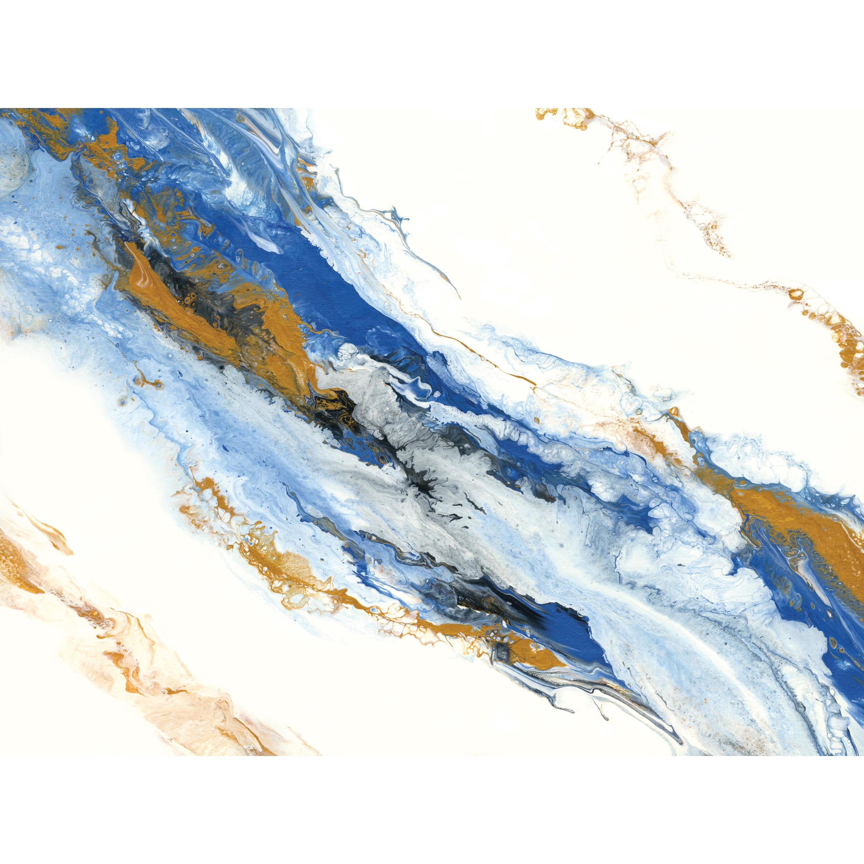 RoomMates Blue Cystal Geode Peel and Stick Wallpaper Mural - Walmart