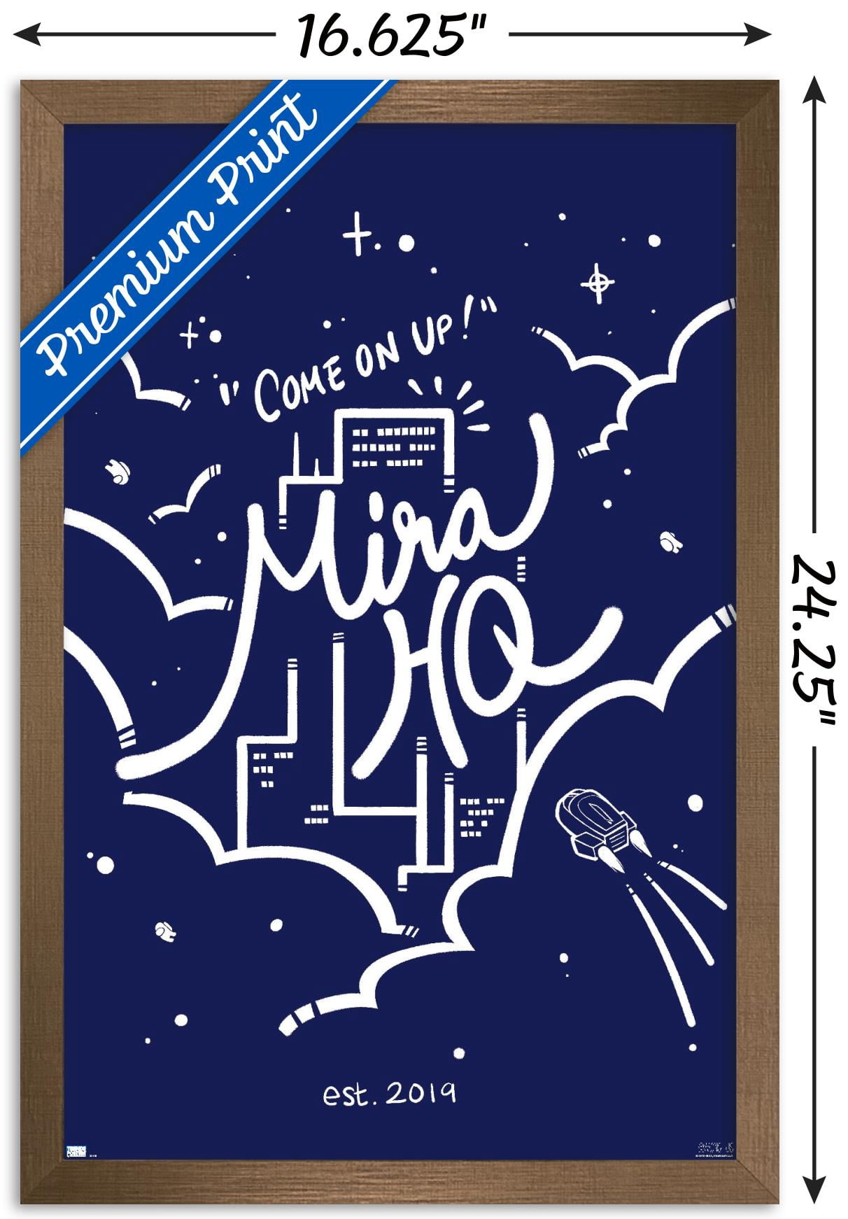 Among Us - Come On Up Wall Poster, 14.725" x 22.375" Framed