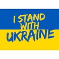 thumbnail image 3 of CafePress - I Stand With Ukraine Men's Value T Shirts - Men's White Classic Cotton T-Shirts, 3 of 4