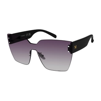 Martha Stewart Cat Eye Shield Sunglasses - UV400 Protection 