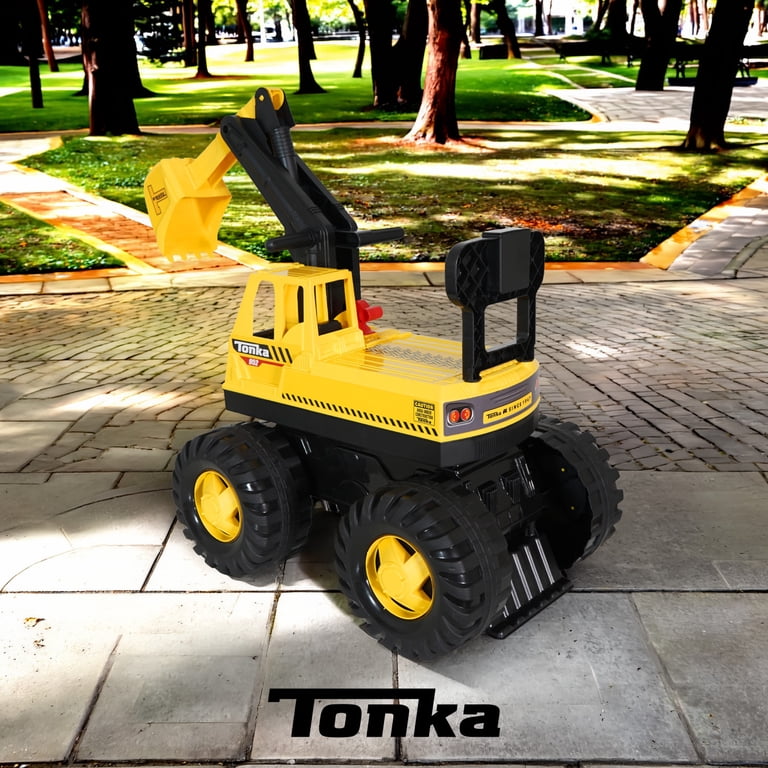 Tonka Excavator Foot-to-Floor Ride-On for Toddlers photo 6