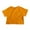 Yellow, variant on Huowey Baby Toddler Kids Girls Boys Short Sleeve Classic Loose Soft T-Shirts Basic T Shirt Tee Tops Stylish Dailywear, 3-4 Years