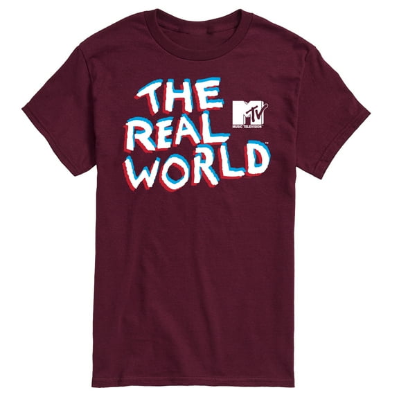MTV - The Real World Logo - Men's Short Sleeve Graphic T-Shirt