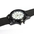 thumbnail image 4 of Reloj de cuarzo para hombre, relojes para hombre Gemius Racing Military Sport, reloj de pulsera de tela para hombre, reloj deportivo blanco, 4 of 5
