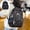 Black, variant on Bow Print Nylon Backpack,Cute Aesthetic Lightweight Padded Adjustable Strap Multi Pocket Daypack For School Travel Casual Daily Use,12.2"×16.54"×5.51",1PC,Purple